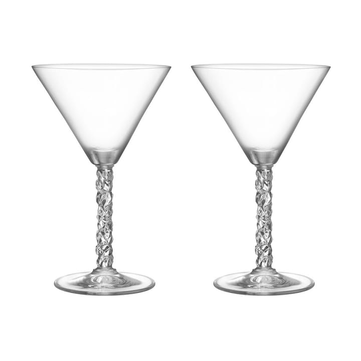 Carat martini glass 25 cl 2-pack - Clear - Orrefors