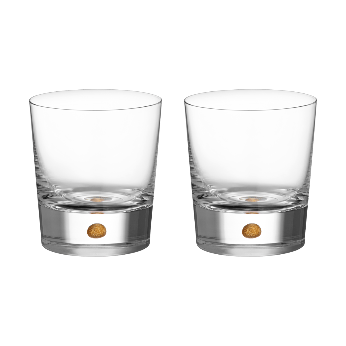 Orrefors Intermezzo double old fashioned 40 cl 2-pack Gold