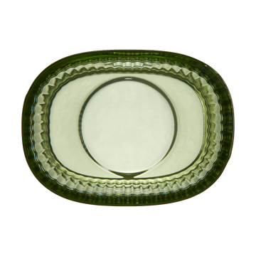 Magica tealight holder super ellipse 5 cm - Green - Orrefors