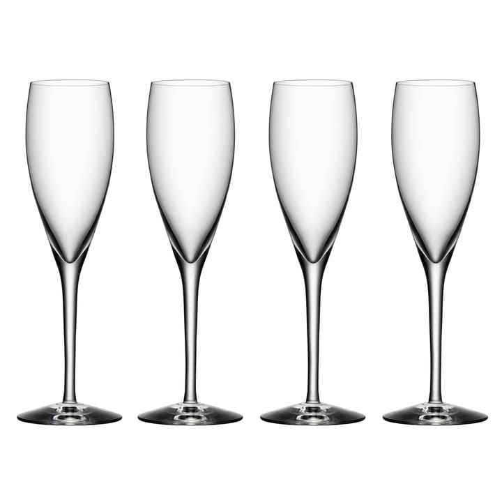 More champagne glass 4-pack - 4-pack - Orrefors