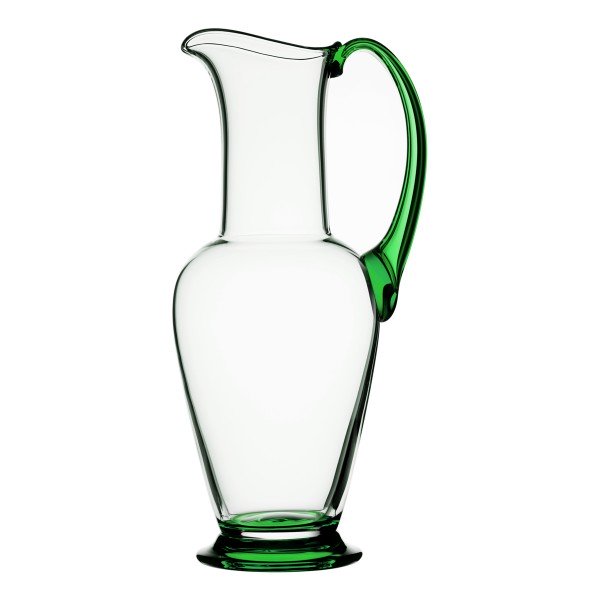 Orrefors Nobel jug Green