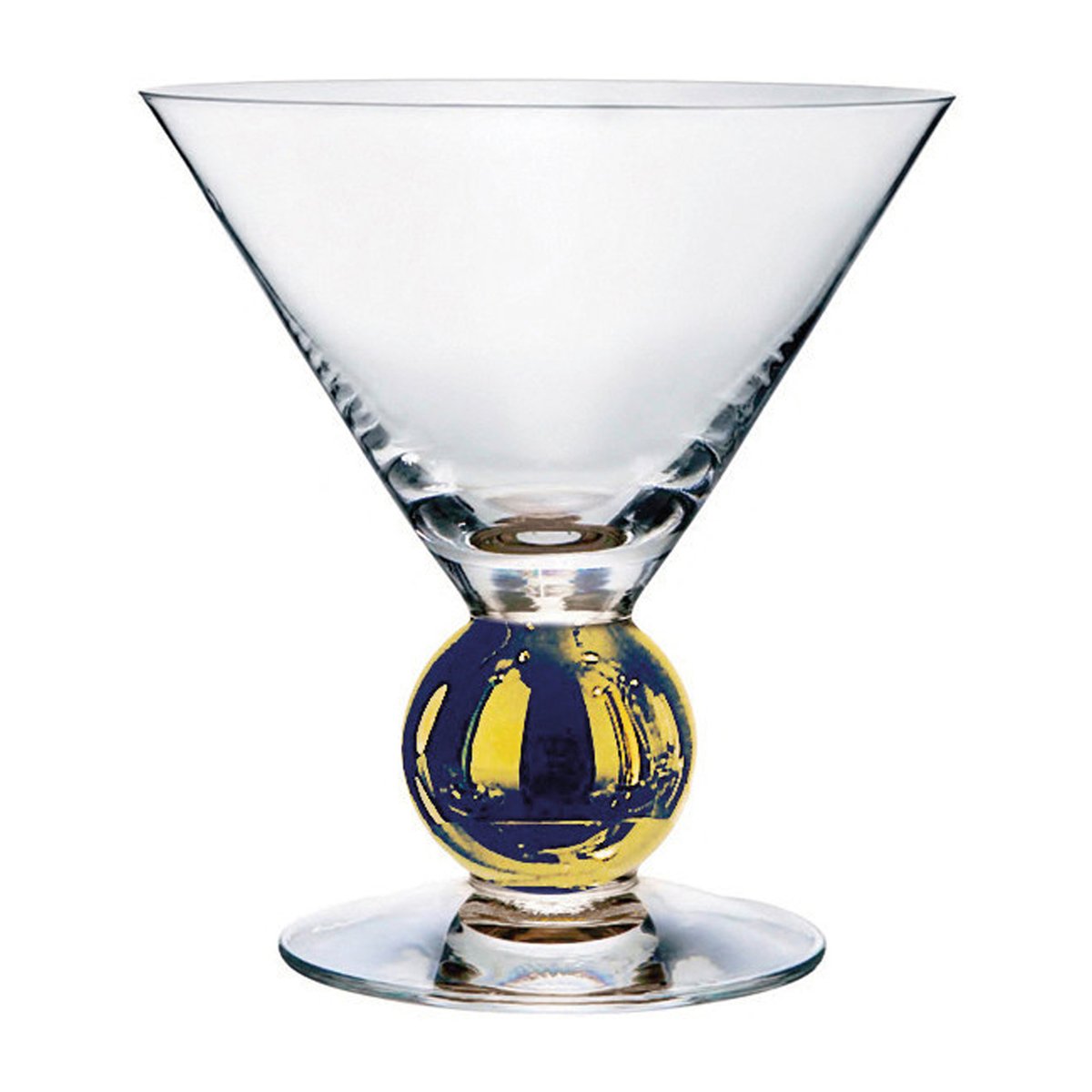 Orrefors Nobel martini glass 23 cl Clear / Gold