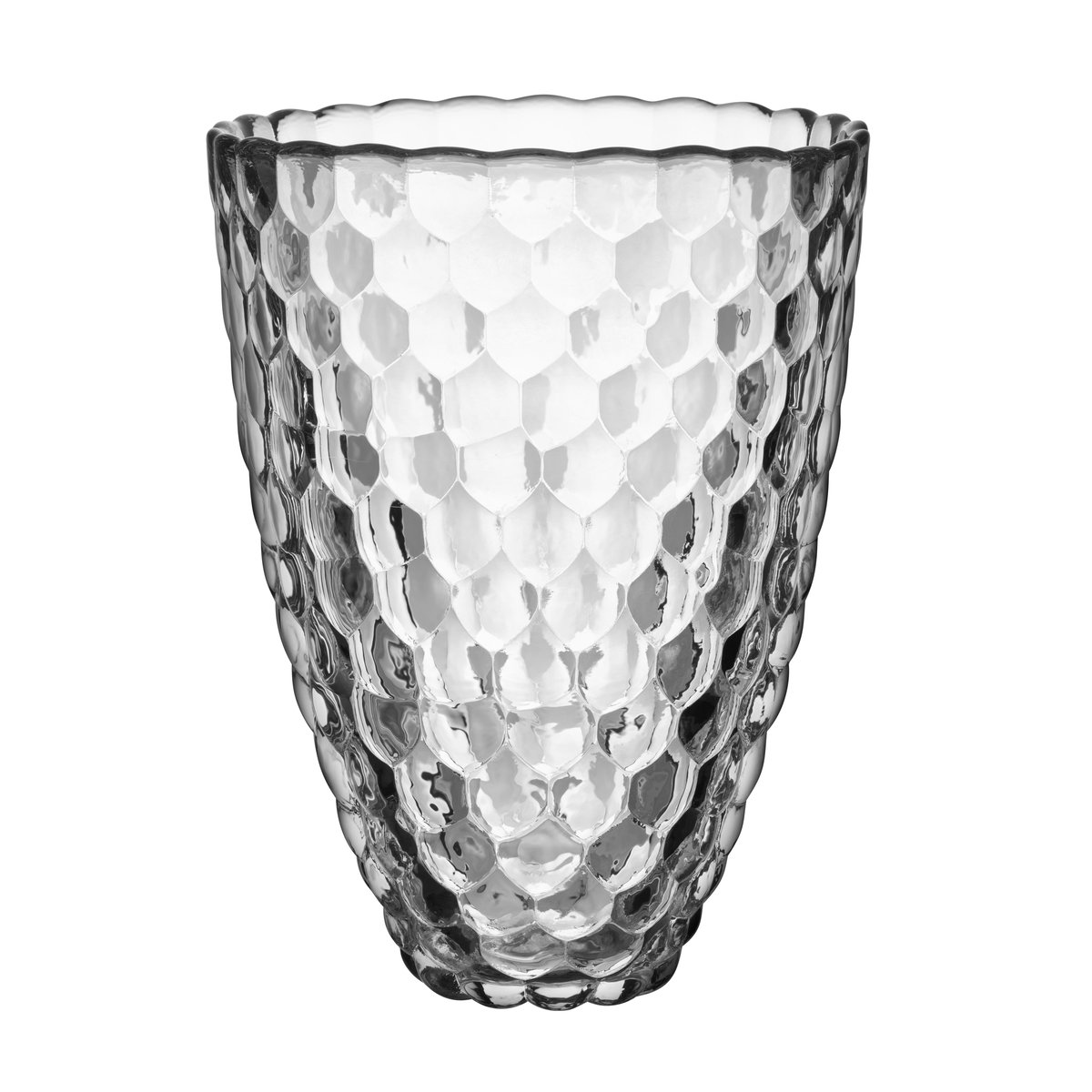 Orrefors Raspberry vase 200 mm clear | Scandinavian Design | Vases | Transparent