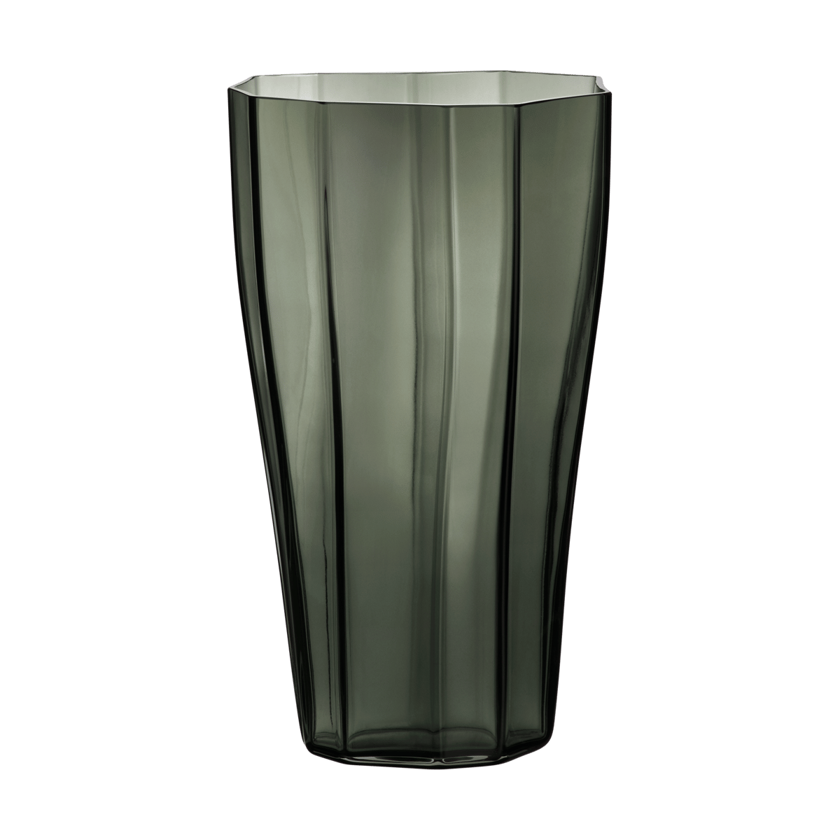 Orrefors Reed vase 30 cm Moss green