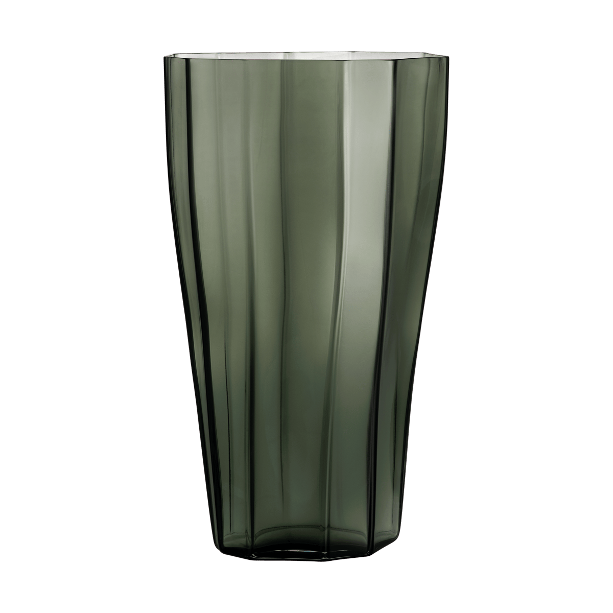 Orrefors Reed vase 50 cm Moss green