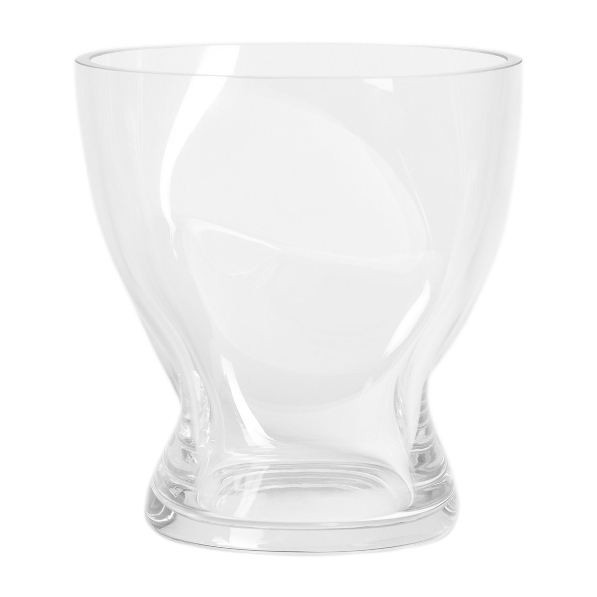 Orrefors Squeeze tulip vase 18 cm Clear