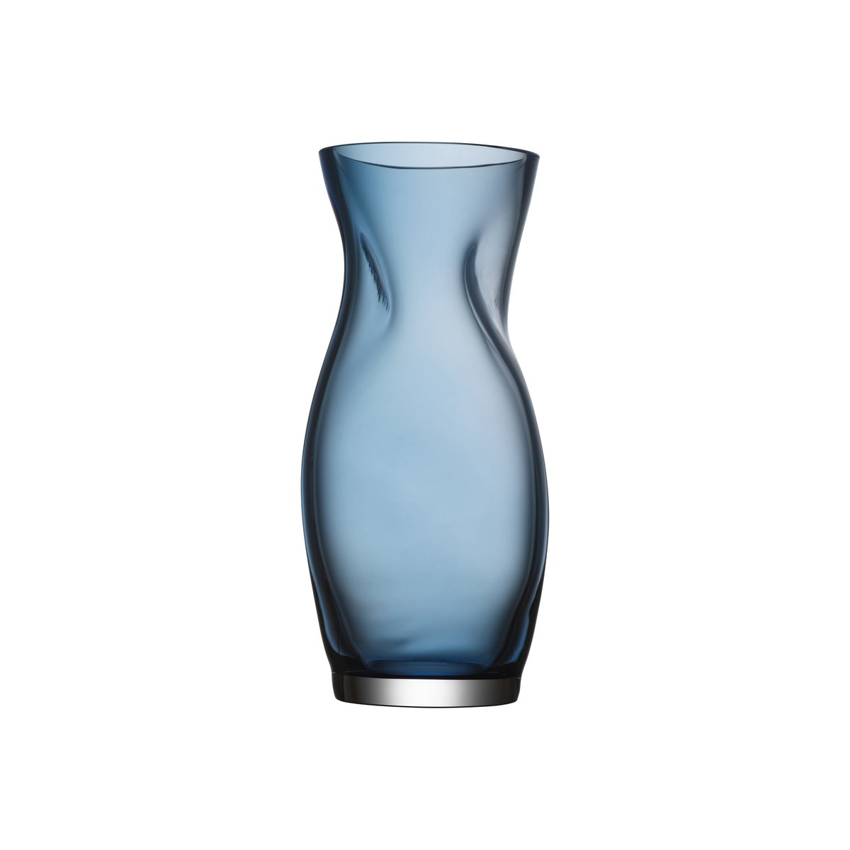 Orrefors Squeeze vase 23 cm blue