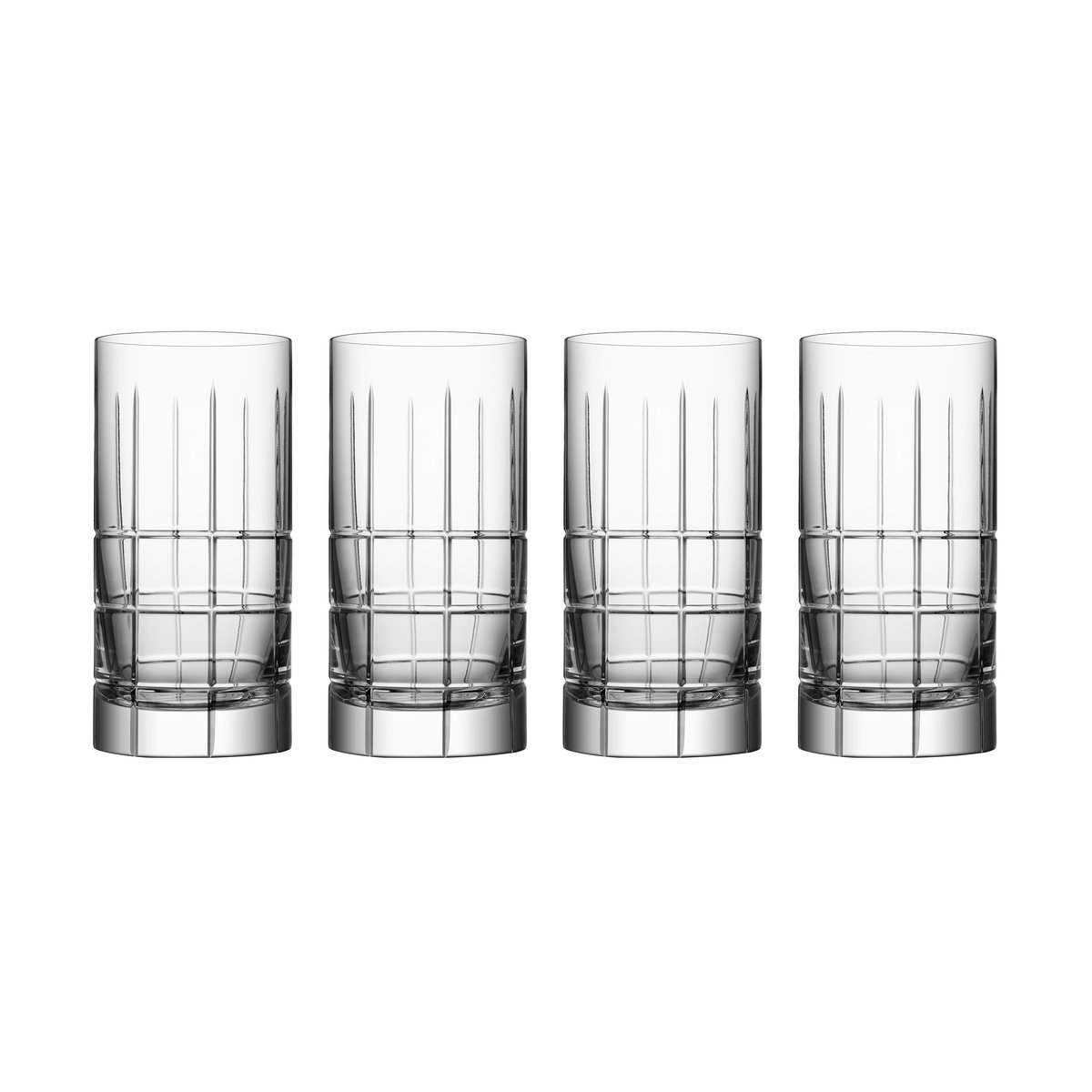 Orrefors Street highball glass 45 cl 4-pack Clear