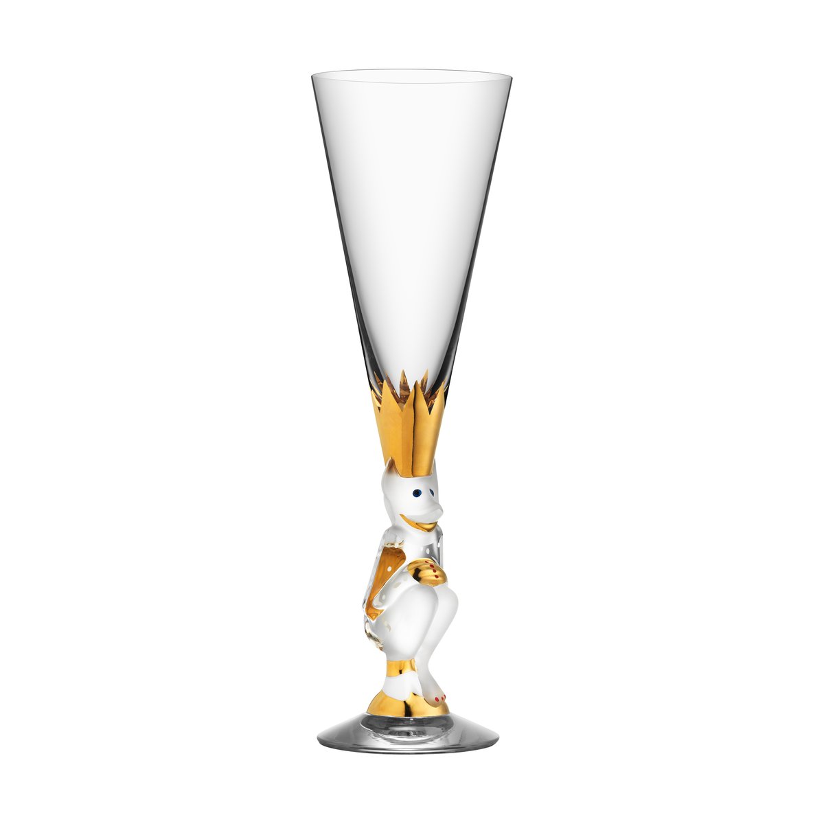 Orrefors The Sparkling Devil champagne glass 19 cl Clear