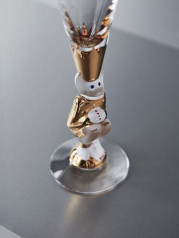 The Sparkling Devil champagne glass 19 cl - Gold - Orrefors