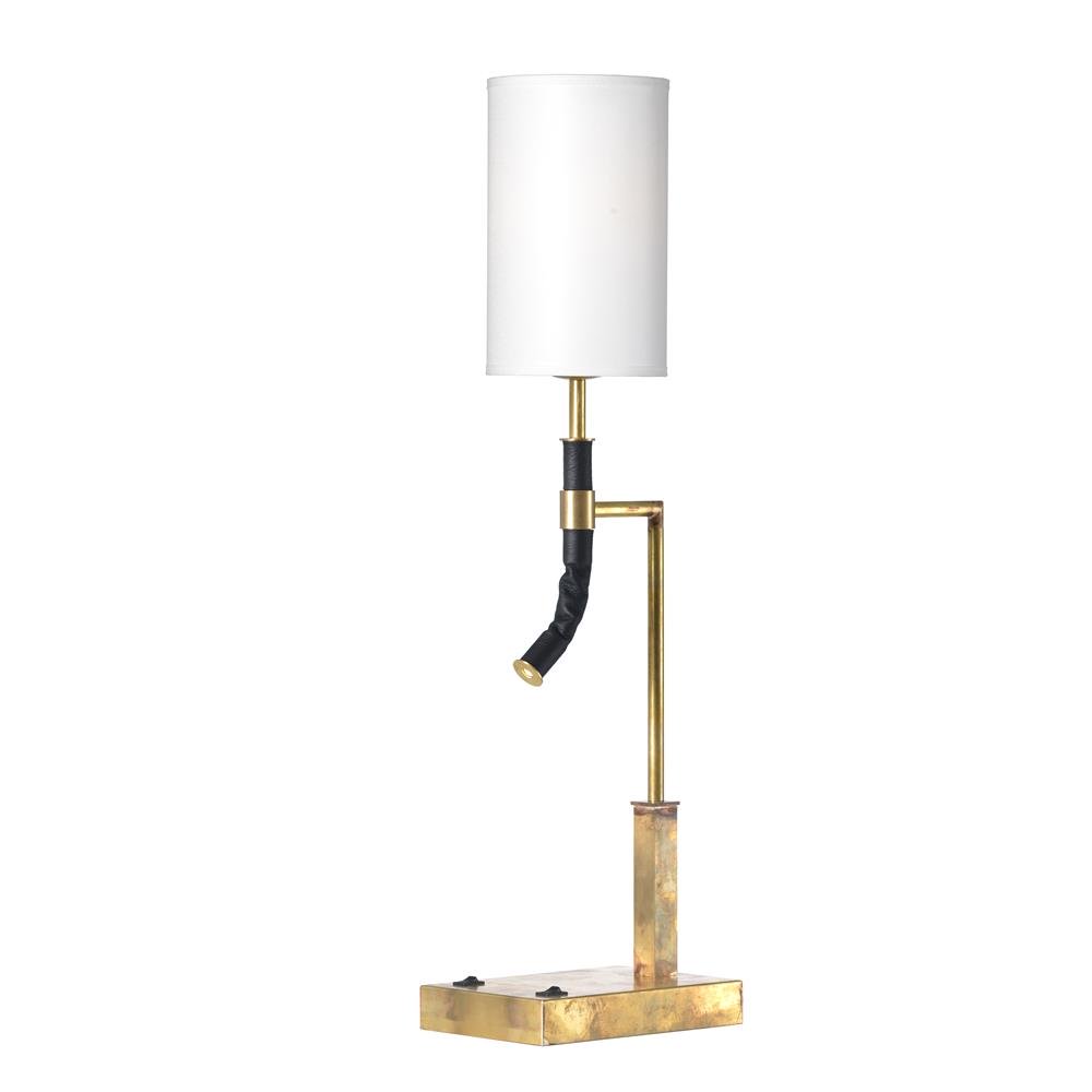 Örsjö Belysning Butler table lamp raw brass