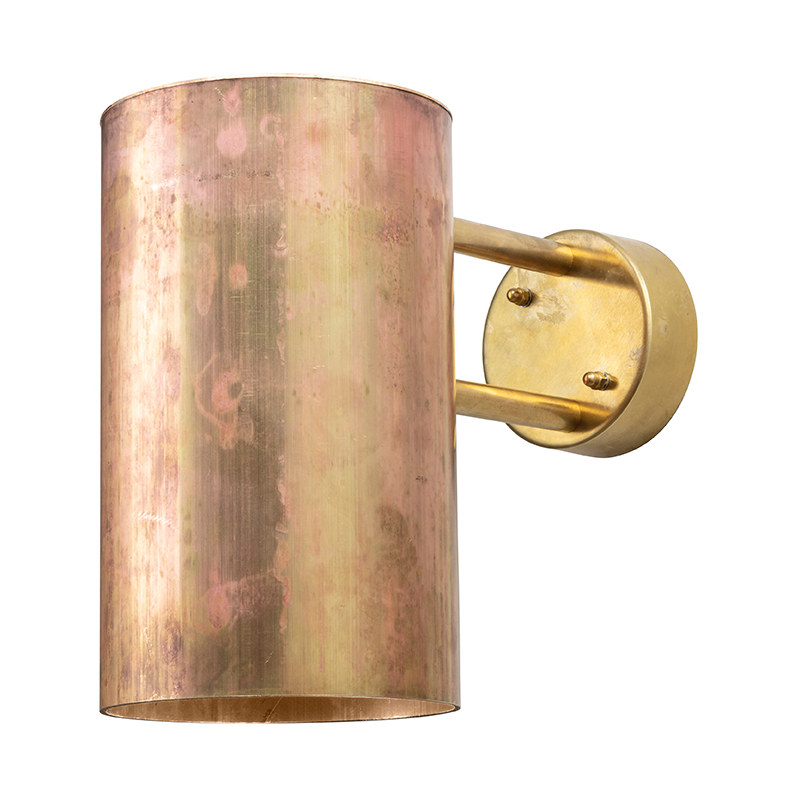 Örsjö Belysning C627 large outdoor wall lamp Brass