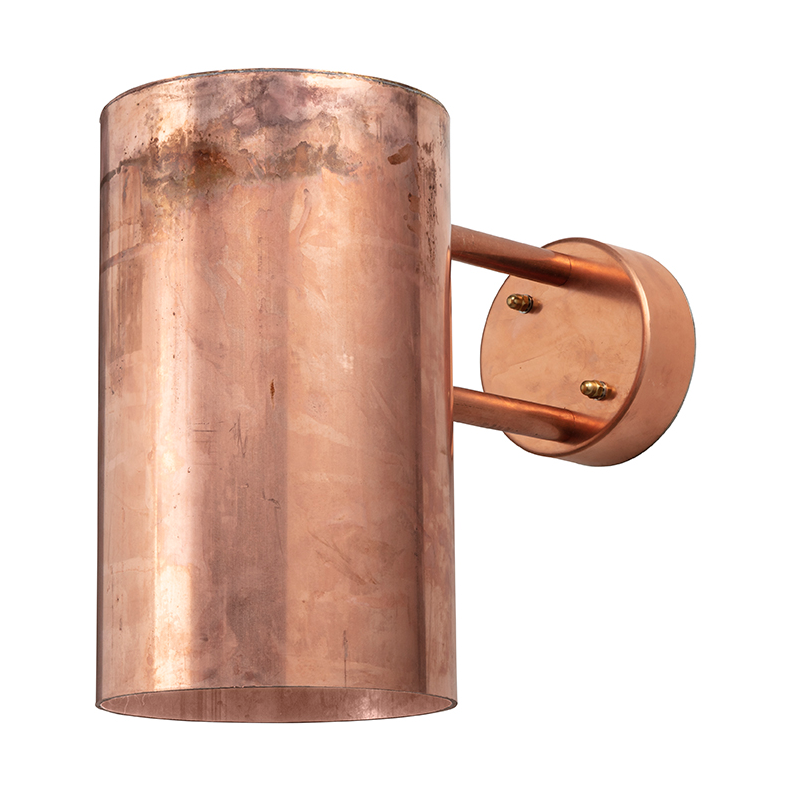 Örsjö Belysning C627 large outdoor wall lamp Copper