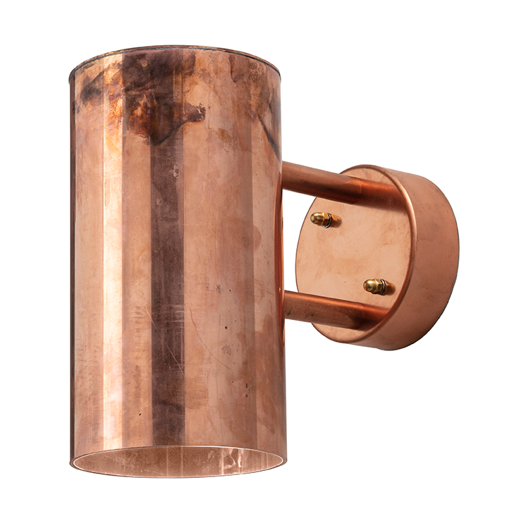 Örsjö Belysning C627 small outdoor wall lamp Copper