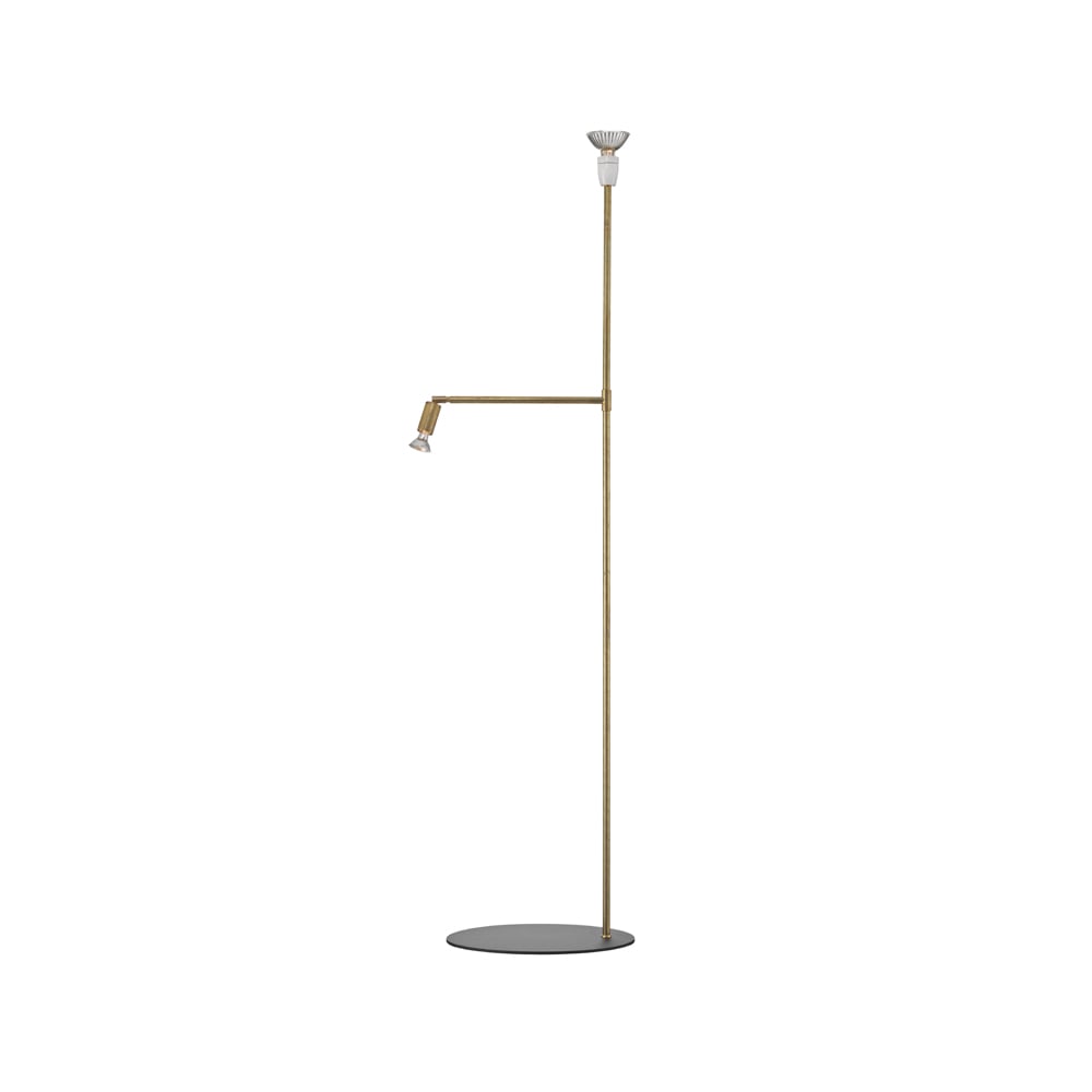 Örsjö Belysning Galax floor lamp Brass raw