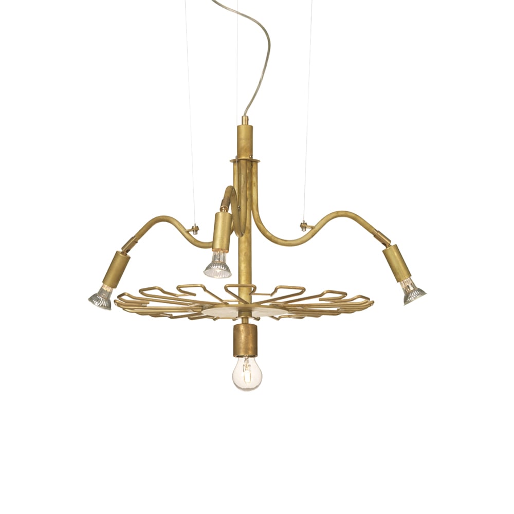 Örsjö Belysning Karamell ceiling lamp Brass raw