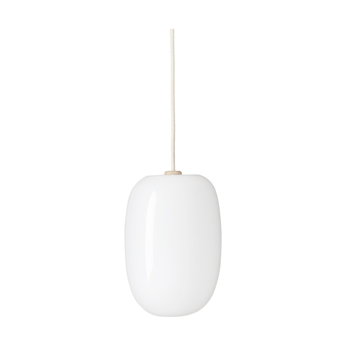 Örsjö Belysning Pebble pendant elongated White