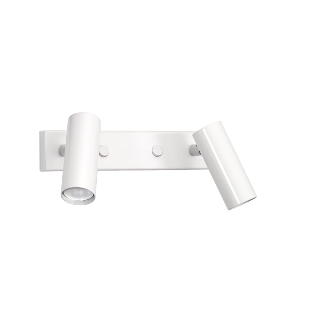 Örsjö Belysning Puck Dubbel wall lamp White, led