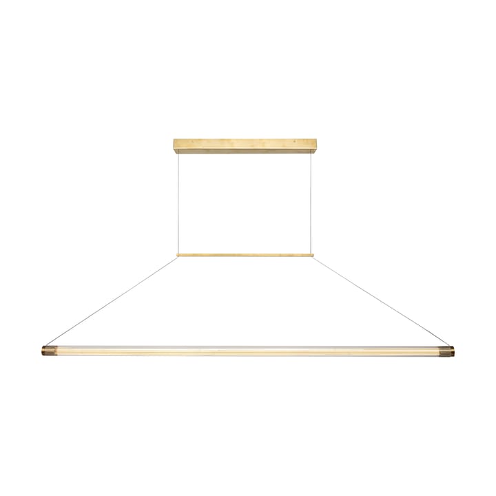 Ray ceiling lamp brass - 150 cm - Örsjö Belysning