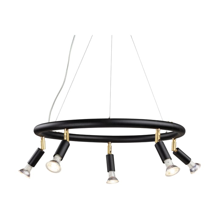 Star round 5 spotlight Ø60 cm - Black steel - Örsjö Belysning