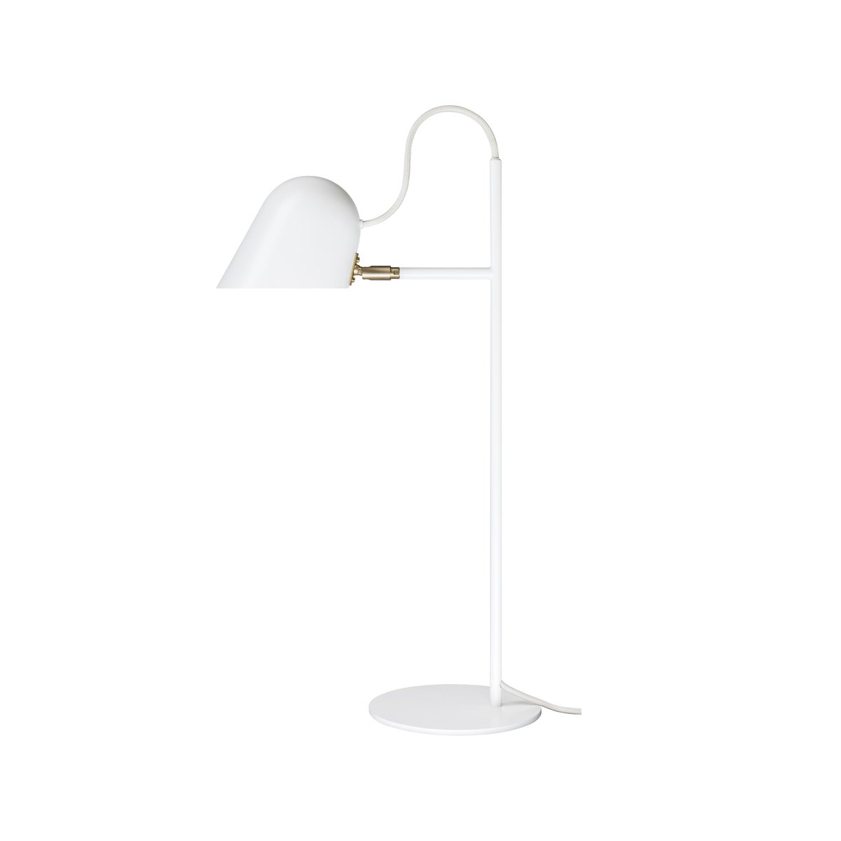 Örsjö Belysning Streck table lamp White, warm grey textile cord