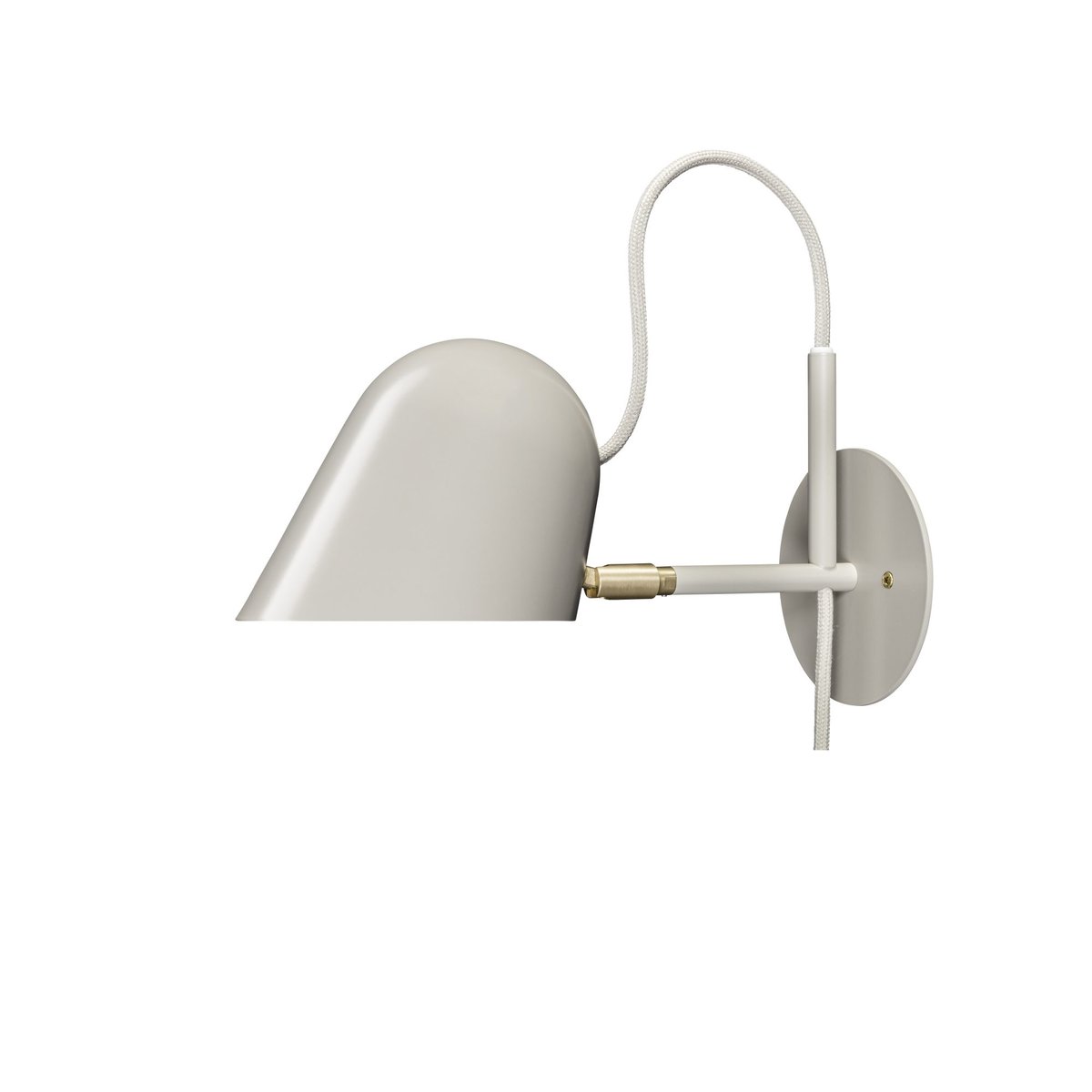 Örsjö Belysning Streck wall lamp Warm grey, cord