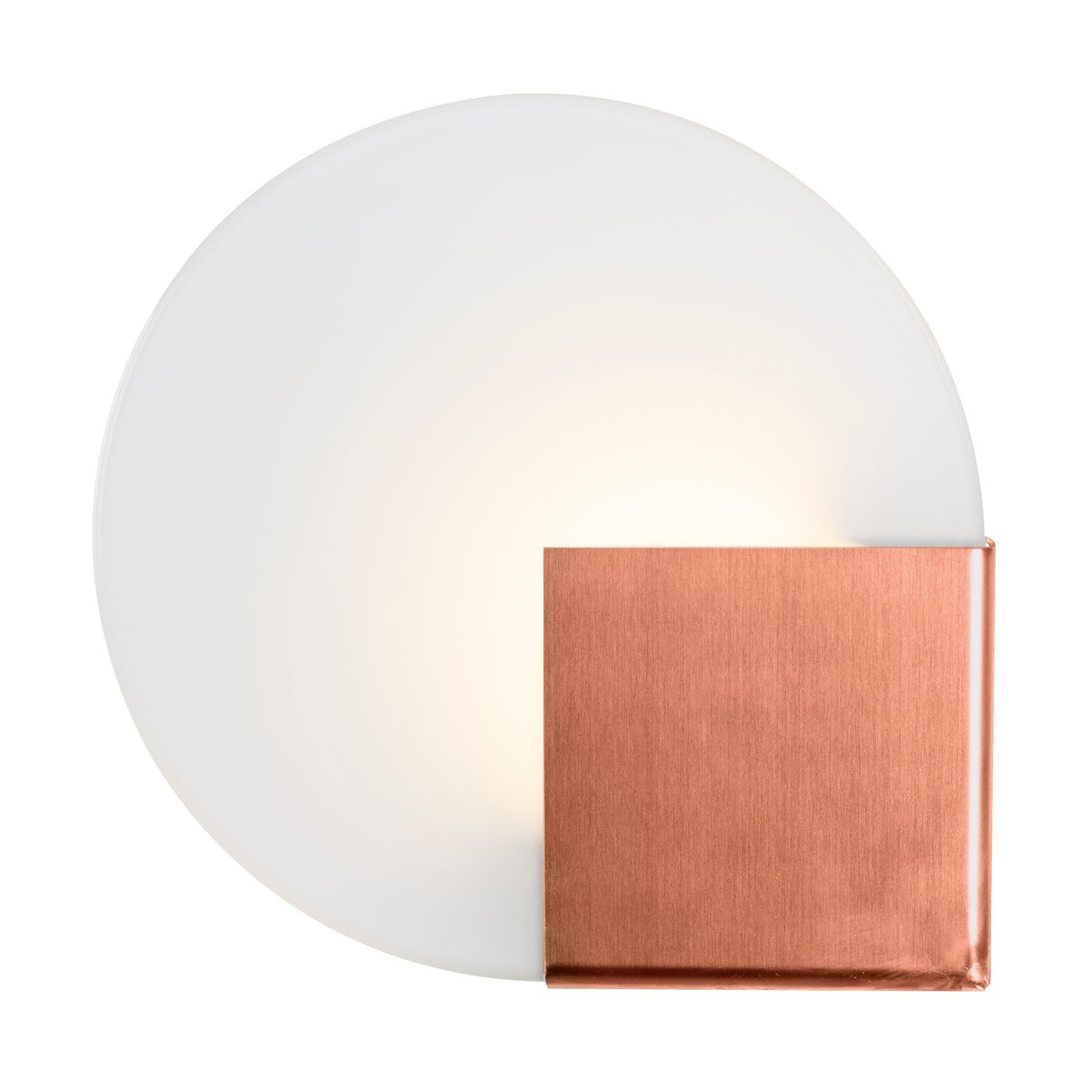 Örsjö Belysning Sun wall lamp Ø21 cm Copper