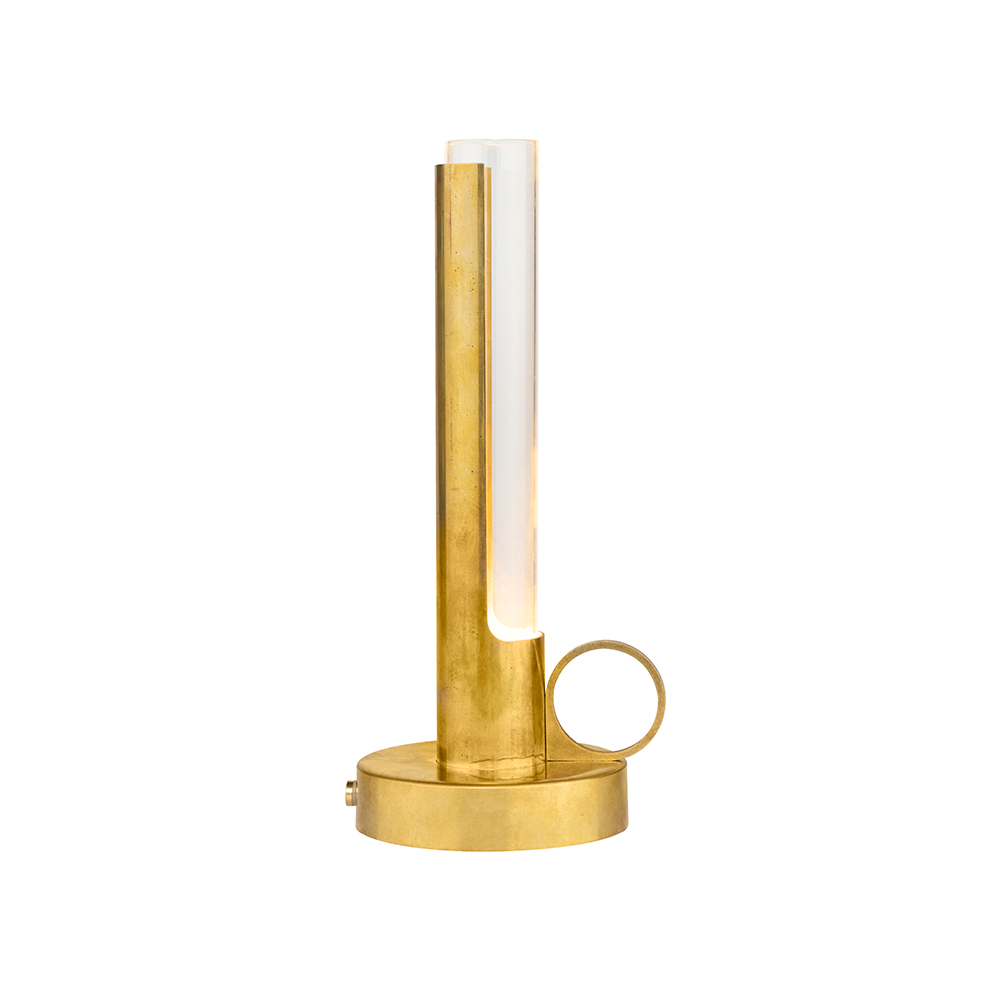 Örsjö Belysning Visir table lamp Raw brass