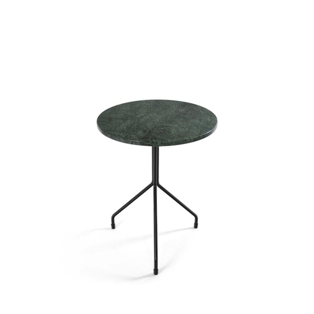 OX Denmarq Allforone side table Green Indio-black, Ø50 cm