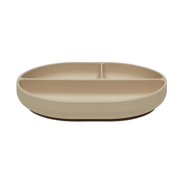 Enkei suction children's plate - Beige - OYOY