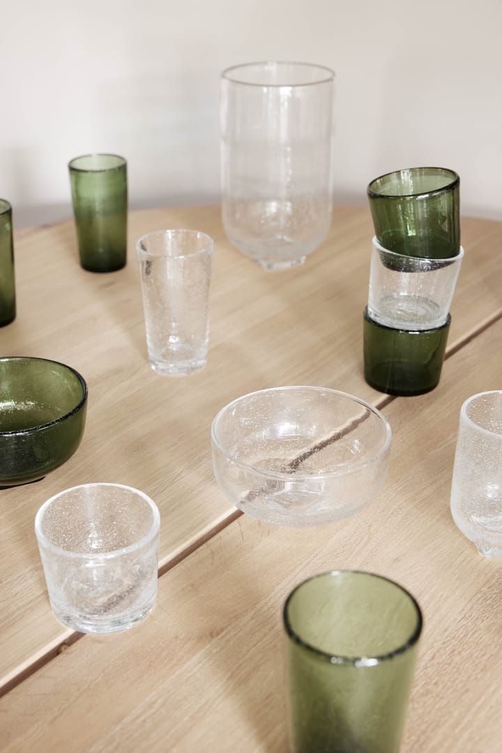 Kuki drinking glasses 4-pack, Green OYOY