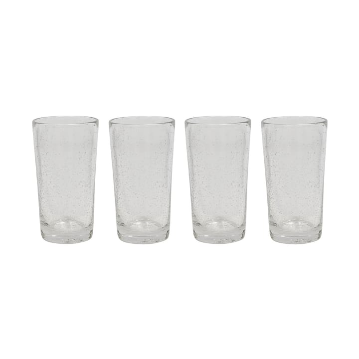 Kuki highball glass 4-pack - Clear - OYOY