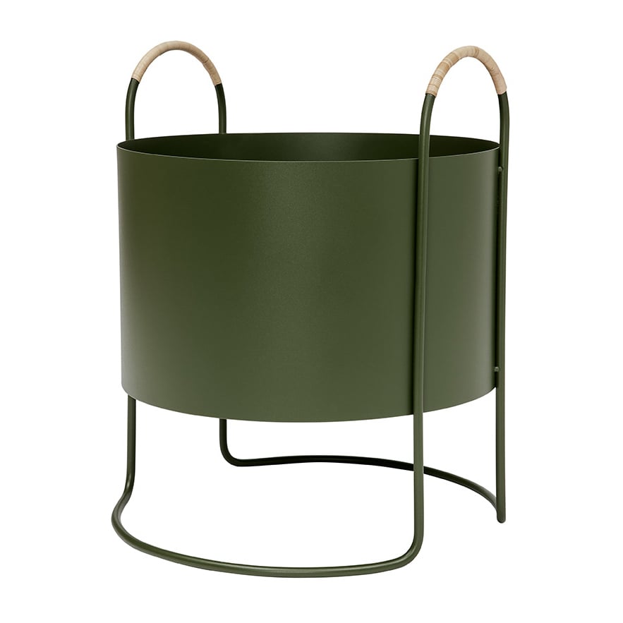 OYOY Maki flower box Ø40 cm Olive