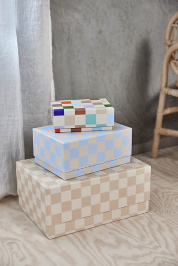 Mana storage boxes 3 pieces - Multi - OYOY