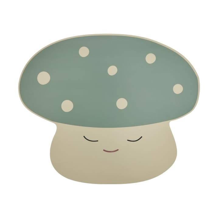 Mushroom placemat, Off white-Pale green OYOY