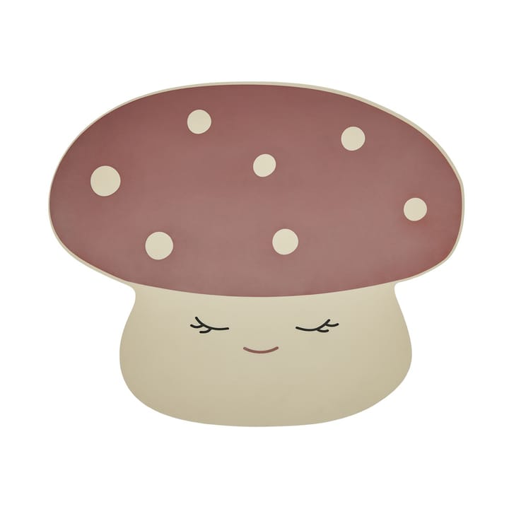 Mushroom placemat, Offwhite-red OYOY