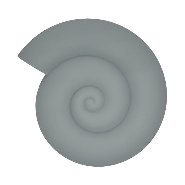 Nautilus Pot Trivet - Dusty blue - OYOY