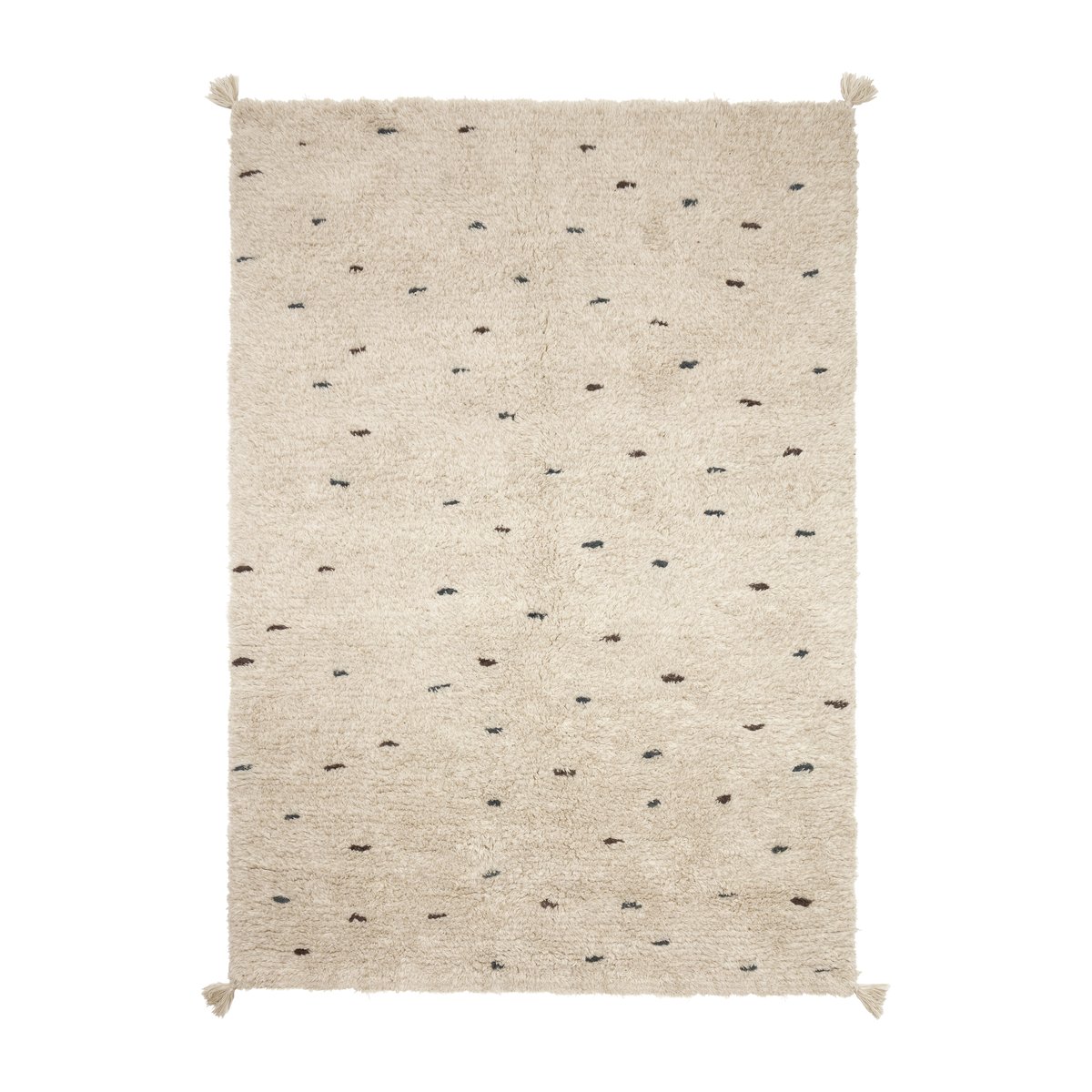 OYOY OYOY Dot rug off white. 140x200 cm