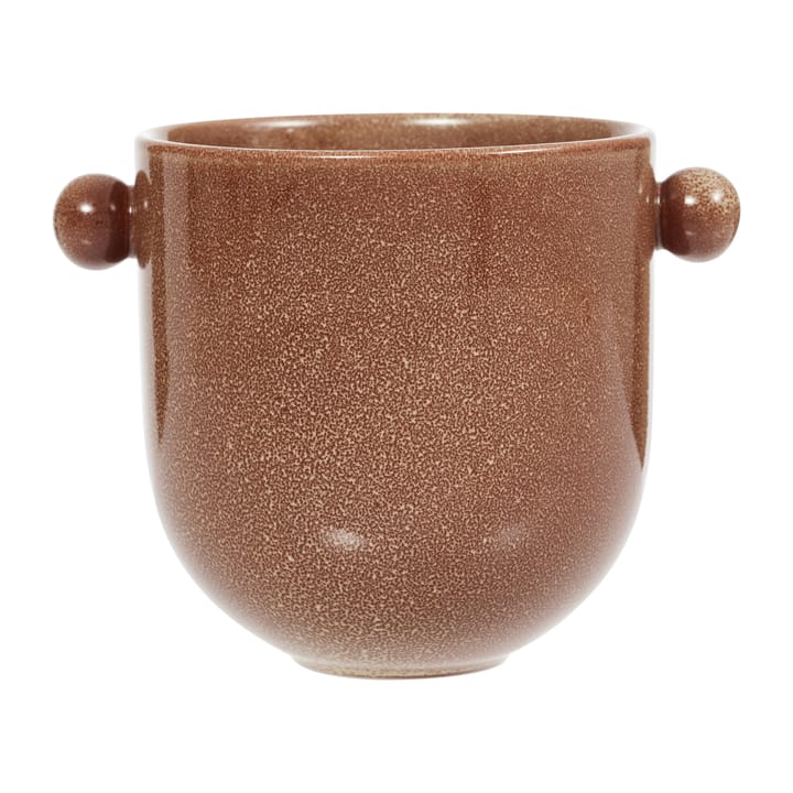 Saga flower pot Ø12,5 cm - Camel - OYOY