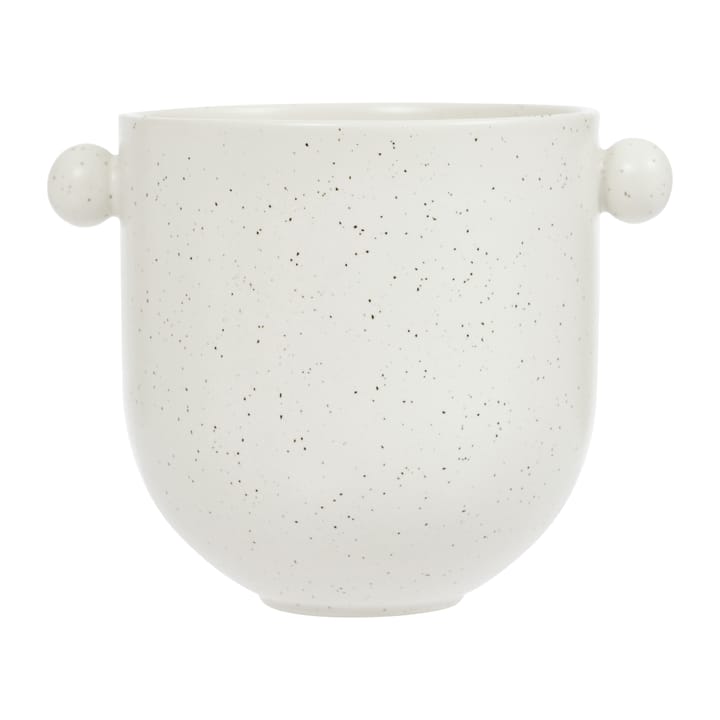 Saga flower pot Ø12,5 cm - off white - OYOY