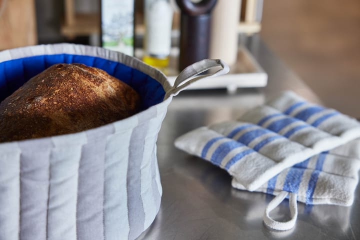 Toppu bread basket Ø24 cm, Clay-Optic Blue OYOY