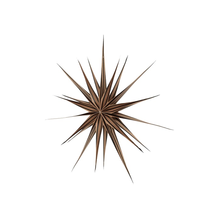 Toppu Christmas star large - Brown-Black - OYOY