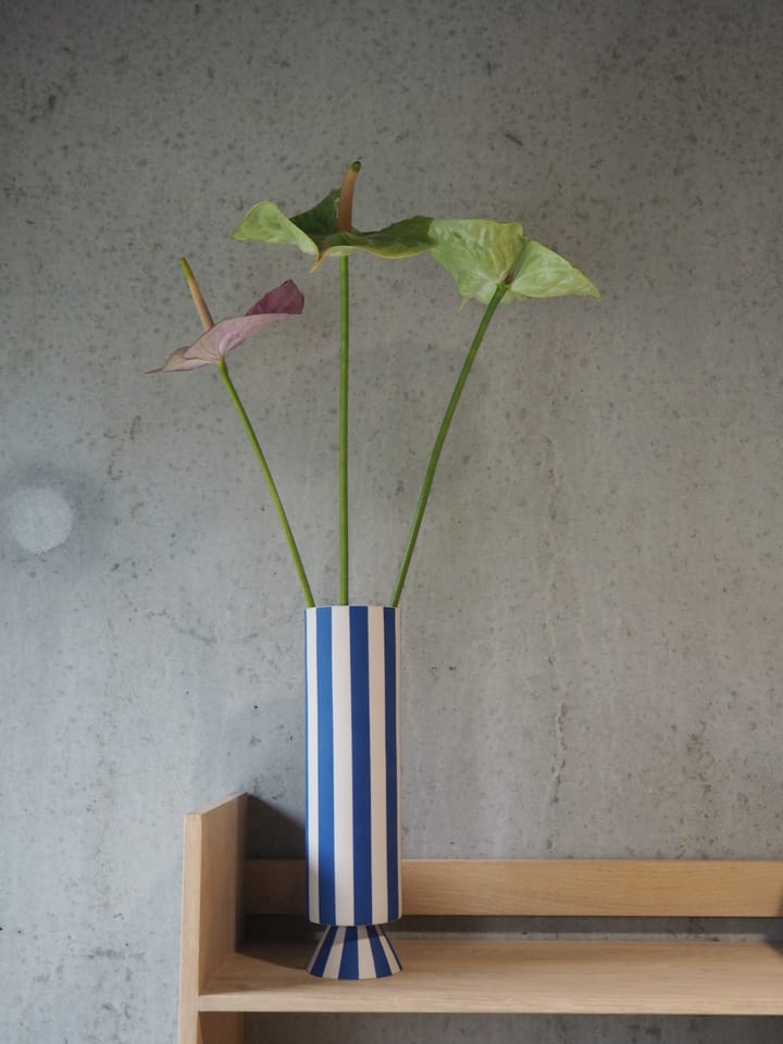 Toppu vase 31 cm, Optic blue OYOY