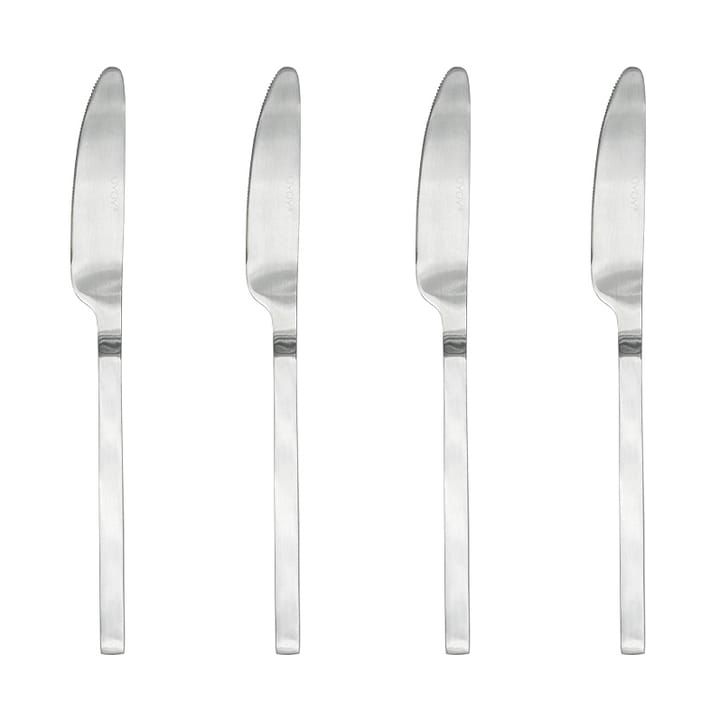 Yuka Knife 4-pack - Brushed Steel - OYOY