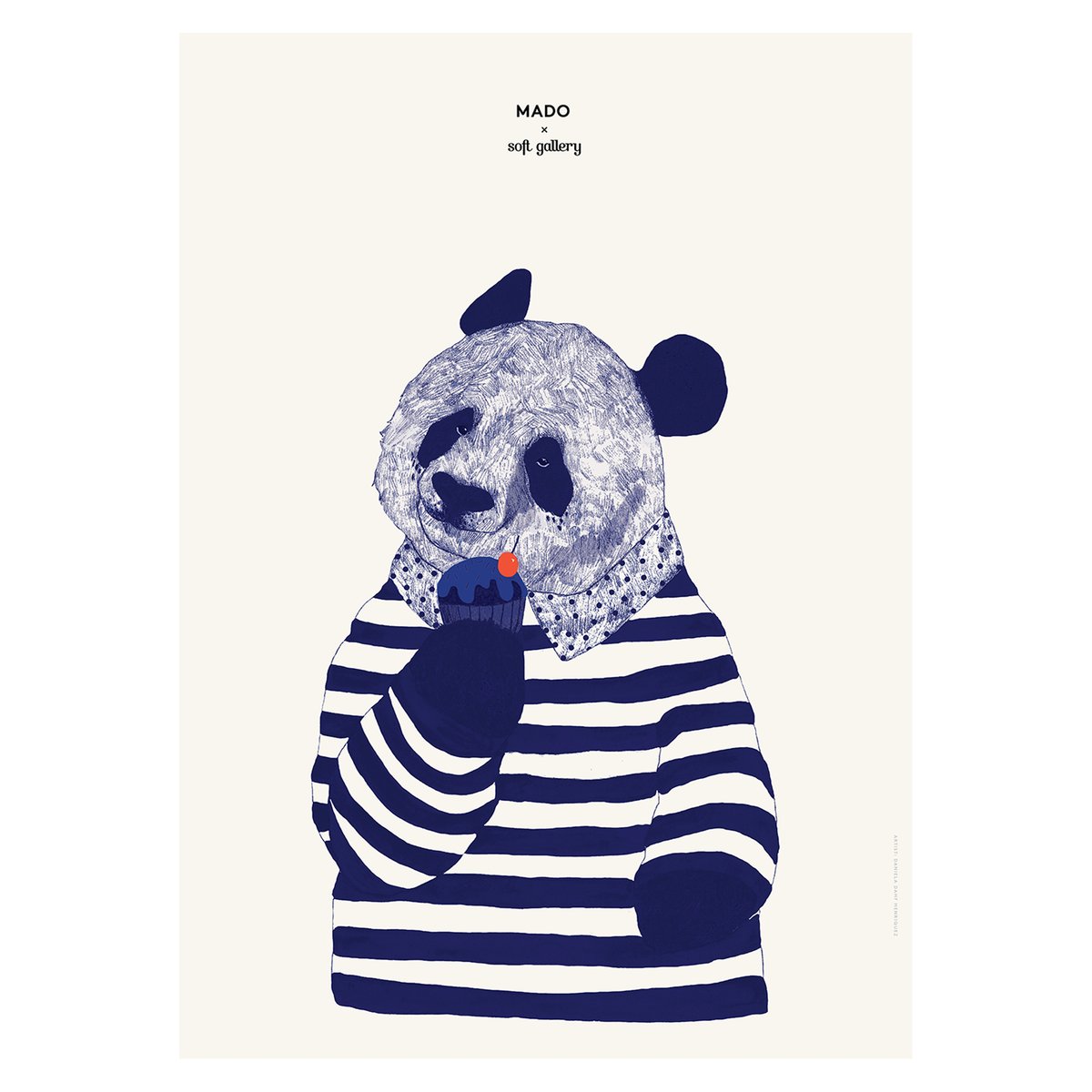 Paper Collective Coney poster 50x70 cm | Scandinavian Design | Posters | White