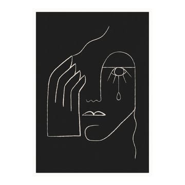 Single Tear poster - 30x40 cm - Paper Collective