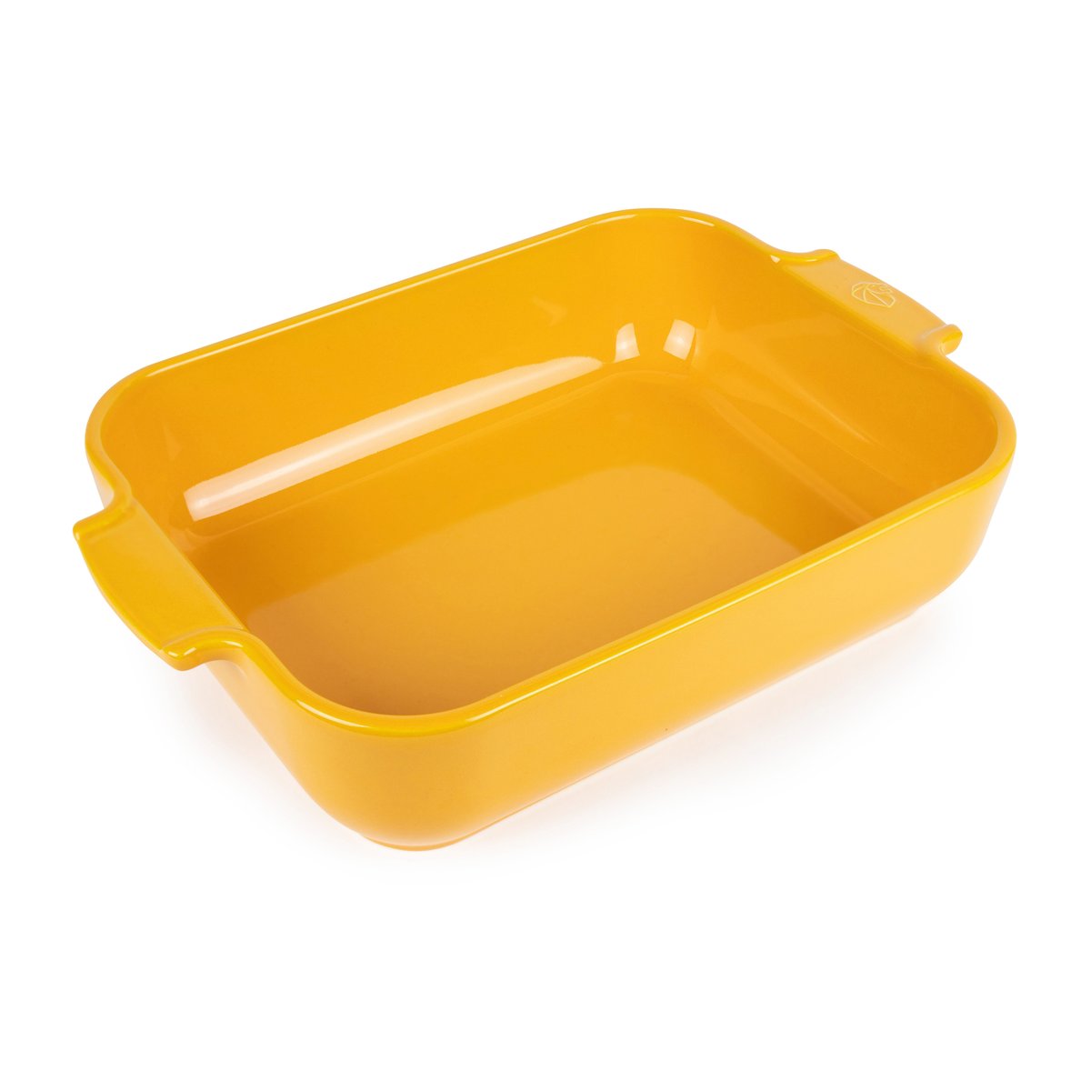 Peugeot Appolia ceramic dish 40x27 cm Saffron yellow