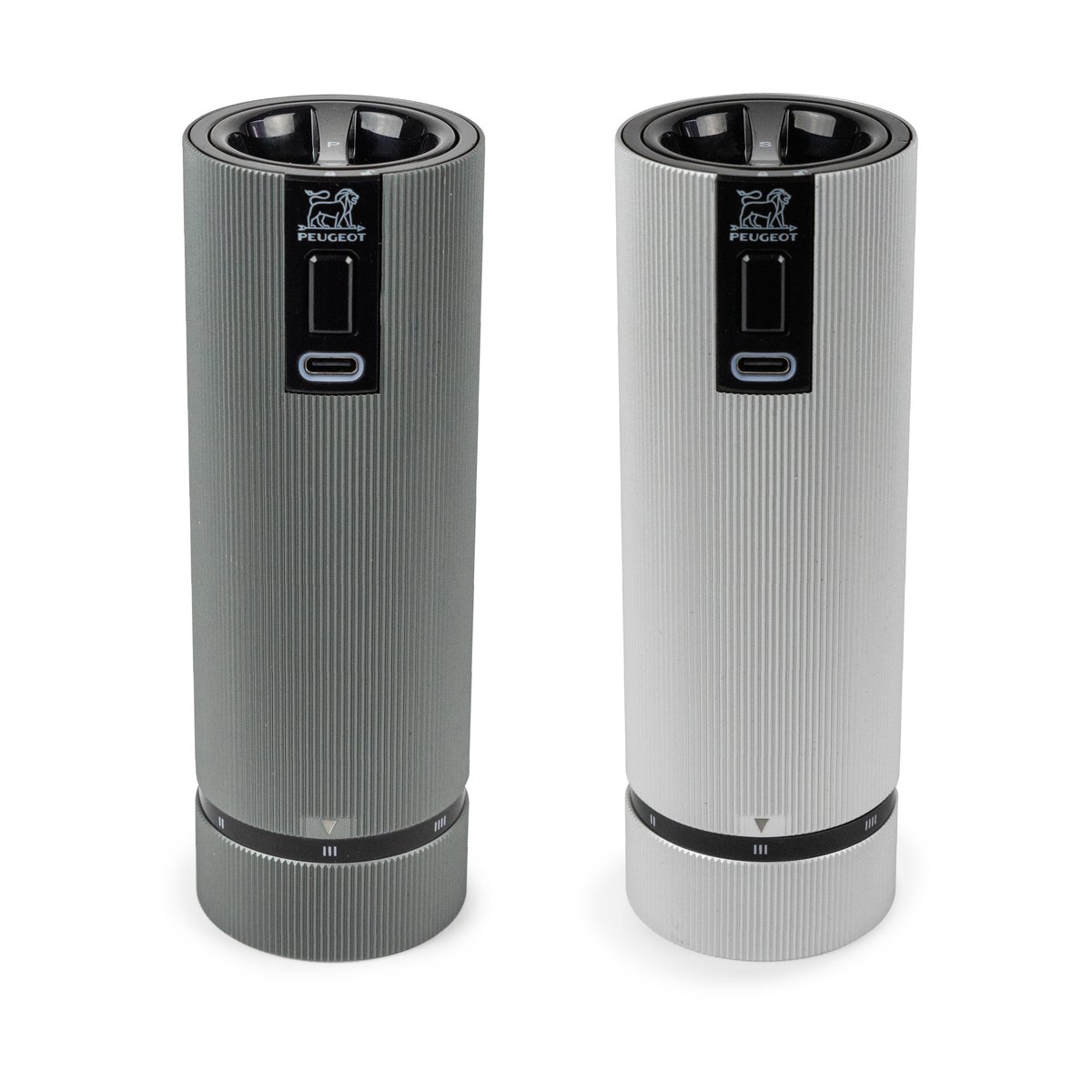 Peugeot Line Electric Spice Grinder 2-pack Carbon-aluminium