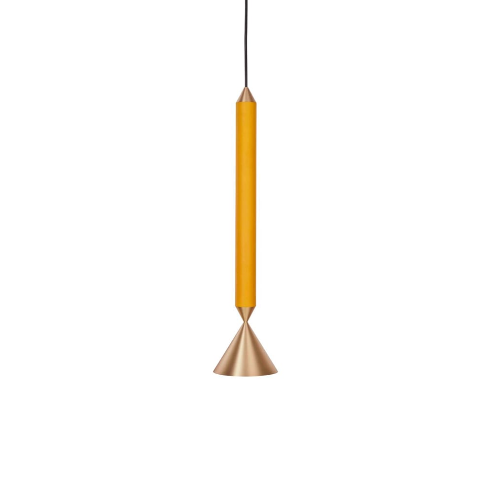 Pholc Apollo 39 pendant lamp Honey gold, brass