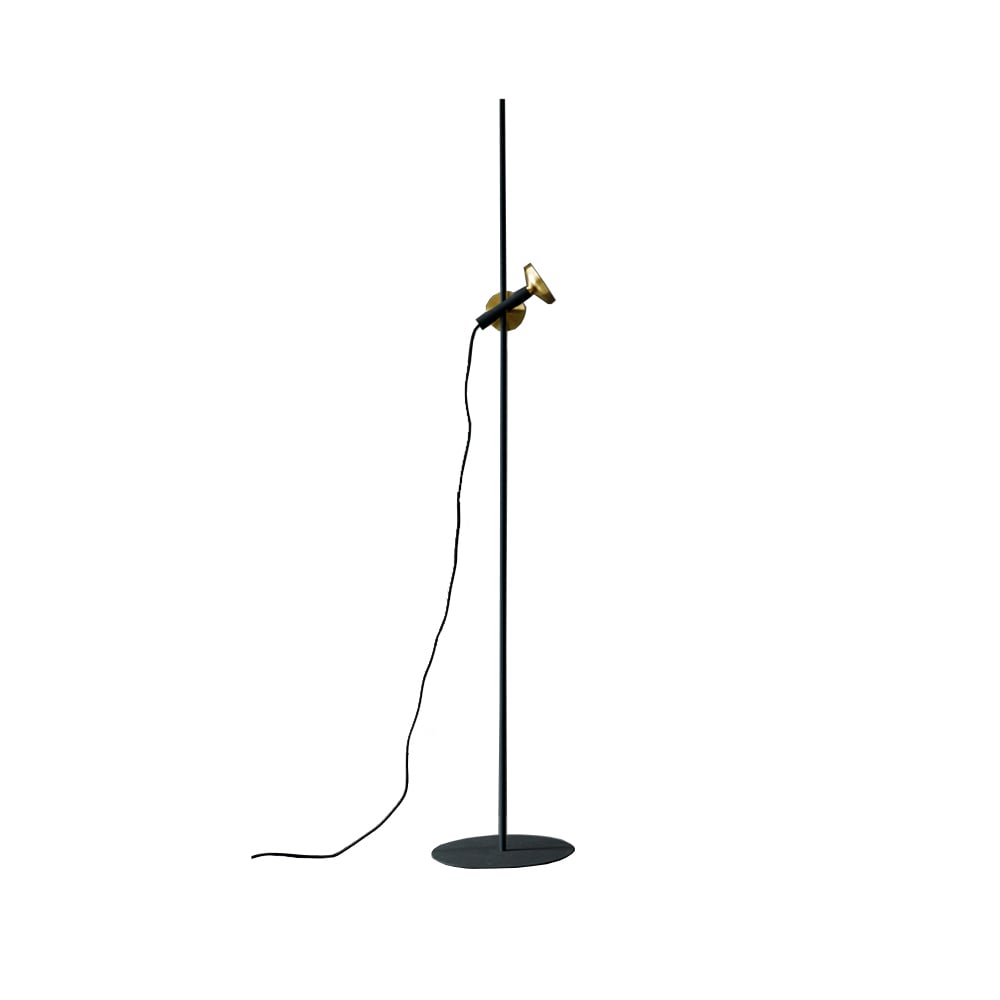 Pholc Blend 150 floor lamp Black/brass